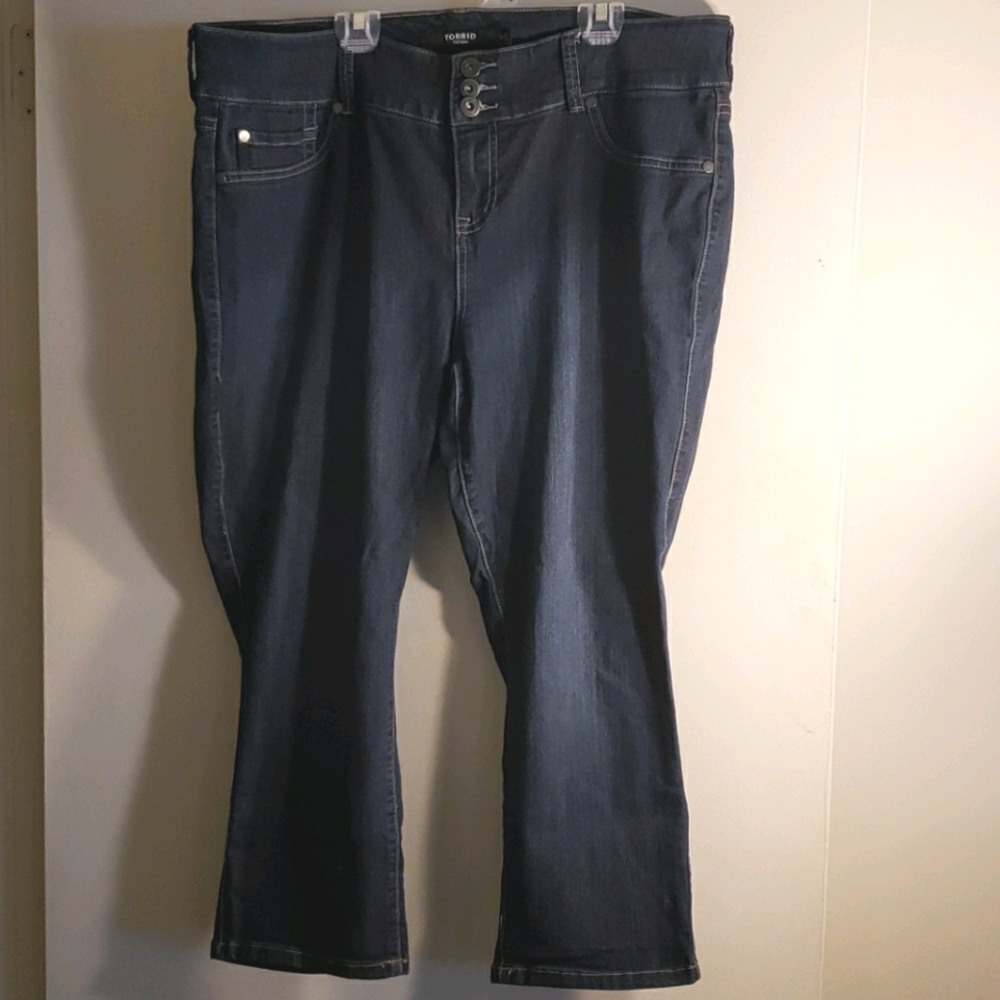 Torrid jegging crop 18